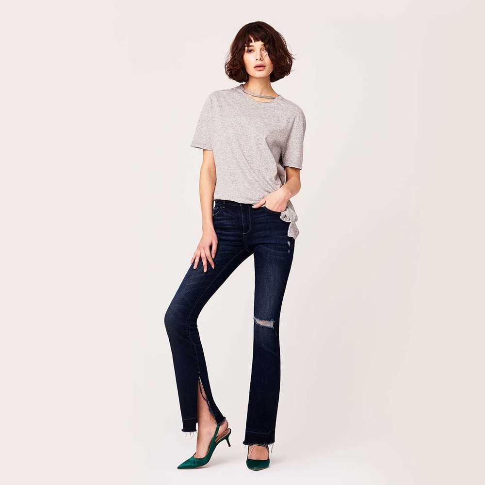 DL1961 Bridget Bootcut with slit